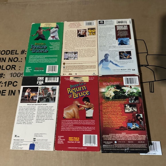 Bruce Lee Vhs lot - Picture 2 of 3